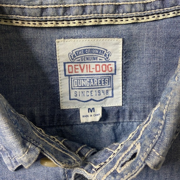 Devil Dog Chambray Shirt - Picture 7 of 9